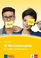Cubierta de 55 Wortschatzspiele (A1-B2)