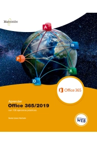 Cubierta de Aprender Office 365/2019 con 100 ejercicios prácticos