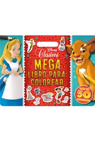 Cover von Clásicos Disney. Megalibro para colorear