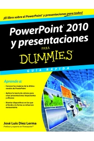 Cubierta de PowerPoint 2010 y presentaciones para Dummies