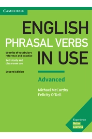 Cover of English Phrasal Verbs in Use Advanced Book with Answers