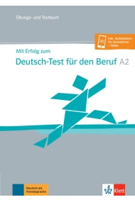 Coberta de Mit Erfolg zum Deutsch-Test für den Beruf A2. Übungs- und Testbuch + Online