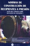 Cover of NORMAS DE CONSTRUCCION DE RECIPIENTES A PRESION
