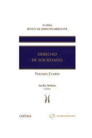 Cubierta de Summa Revista de Derecho Mercantil. Derecho de Sociedades (Vol. IV)