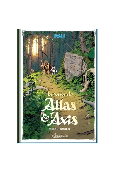 Cubierta de La Saga de Atlas & Axis — Pablo Rodríguez Jiménez-Bravo