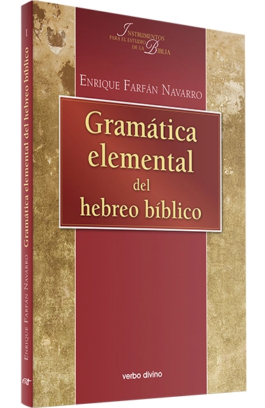Cover von Gramática elemental del hebreo bíblico — Enrique Farfán Navarro