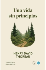 Cubierta de Una vida sin principios