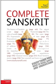 Cubierta de Teach yourself Sanskrit. A Complete course (Libro)