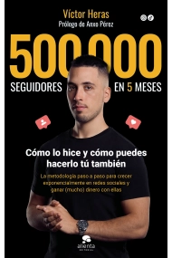 Cubierta de 500.000 seguidores en 5 meses