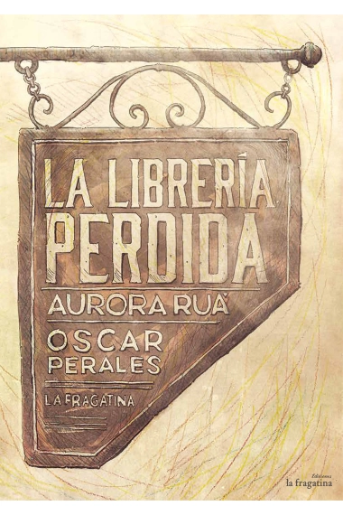 Cover of La librería perdida — Aurora Ruá