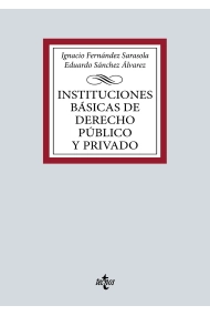 Cover of Instituciones básicas de Derecho público y privado