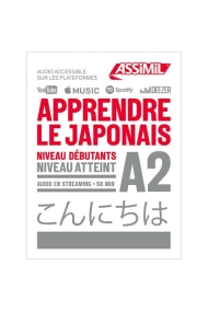 Cover of Apprendre le japonais Niveau débutant A2