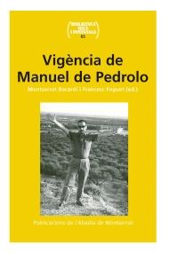 Cubierta de Vigència de Manuel de Pedrolo