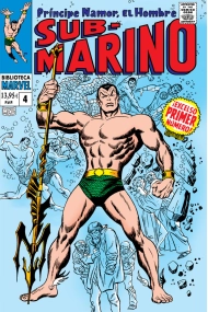 Cubierta de Namor el hombre submarino 4