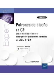 Cubierta de Patrones de diseño en C#. Los 23 modelos de diseño