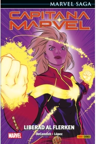 Cubierta de CAPITANA MARVEL 05: LIBERAD A FLERKEN