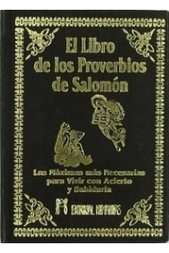 Cubierta de LIBRO DE LOS PROVERBIOS DE SALOMON,EL