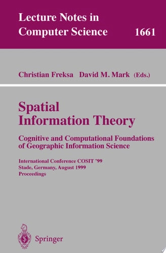 Coberta de Spatial information theory — Christian Freksa