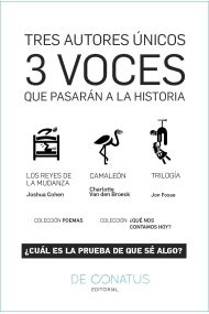 Cubierta de 3 VOCES QUE PASARÁN A LA HISTORIA