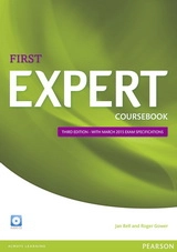 Cover von First Expert. Coursebook with CD Pack - 3rd Edition (Exams 2015)