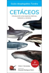Coberta de Cetáceos. Introducción a las especies ibéricas, baleares y canarias (Guías desplegables Tundra)