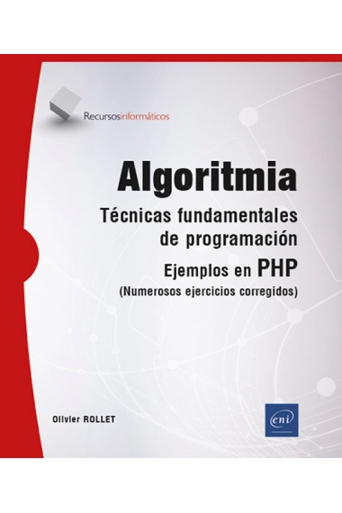 Cubierta de Algoritmia — Olivier Rollet