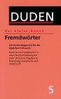 Cover von DUDEN. Der kleine Duden: Fremdwörter