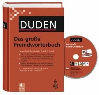 Cubierta de DUDEN Das grosse Fremdwörterbuch (+ CD-ROM)