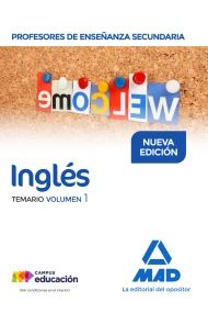 Cover von Profesores de Enseñanza Secundaria Inglés Temario volumen 1
