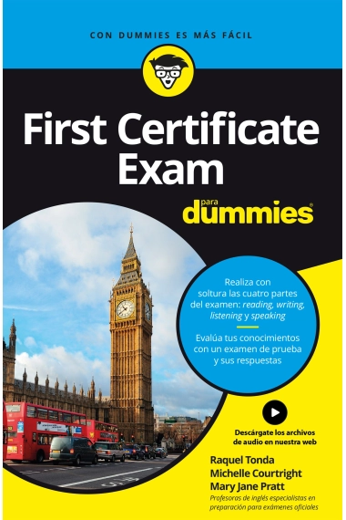Cubierta de First Certificate Exam para Dummies — VV. AA.