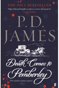 Cubierta de Death Comes to Pemberley