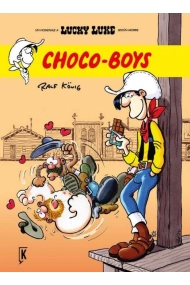 Cubierta de Lucky Luke. Choco-Boys