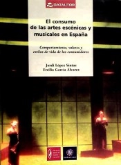 Cubierta de El consumo de las artes escénicas y musicales en España: comportamiento, valores y estilos de vida de los consumidores