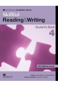 Cubierta de Skillful: Reading and Writing Student's Book with digibook Access. Level 4
