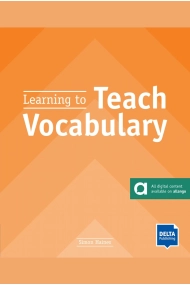 Cubierta de Learning to Teach Vocabulary. Teacher's Resource Book with digital extras