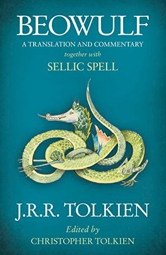 Cubierta de Beowulf — J. R. R. Tolkien