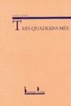 Cubierta de Tres quaderns més