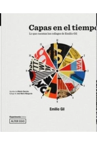 Cover von Capas en el tiempo. Lo que cuentan los collages de Emilio Gil.