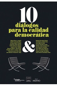 Cubierta de 10 diálogos para la calidad democrática