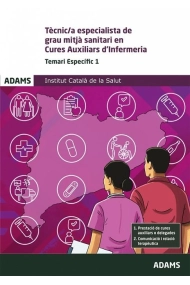 Cover of Temari Específic 1 Tècnic/a Especialista de Grau Mitjà Sanitari en Cures Auxiliars d'Infermeria Institut Català de la Salut