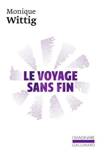 Cubierta de Le voyage sans fin — Monique Wittig