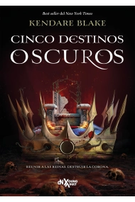 Cubierta de Cinco destinos oscuros