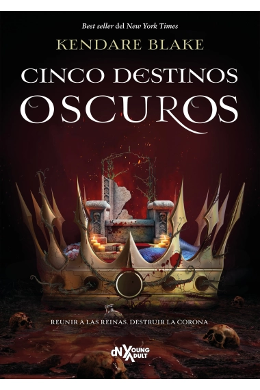 Cubierta de Cinco destinos oscuros — Kendare Blake