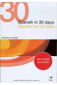 Cover von Español en 30 días/ Spanish in 30 days (Libro más Audio CD)