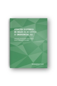 Cubierta de Atención telefónica en inglés en un servicio de emergencias 112
