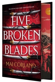 Cover von Five Broken Blades (Deluxe Limited Edition) (The Broken Blades 1)