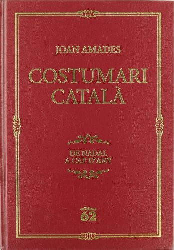 Coberta de Costumari català. — Joan Amades Gelats