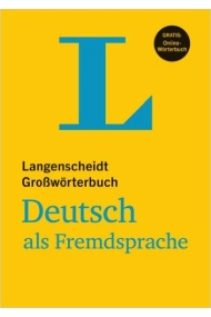 Cover von Langenscheidt Großwörterbuch Deutsch als Fremdsprache - Buch mit Online-Anbindung: Deutsch-Deutsch (Einsprachige Wörterbücher)