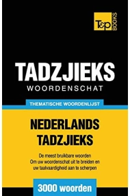 Cover of Thematische woordenschat Nederlands-Tadzjieks - 3000 woorden