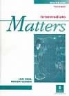 Cubierta de Intermediate Matters Workbook  with key
